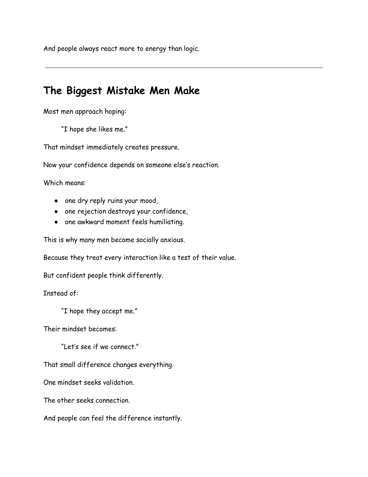 The Art Of Approaching: Confidence, Timing & Attraction