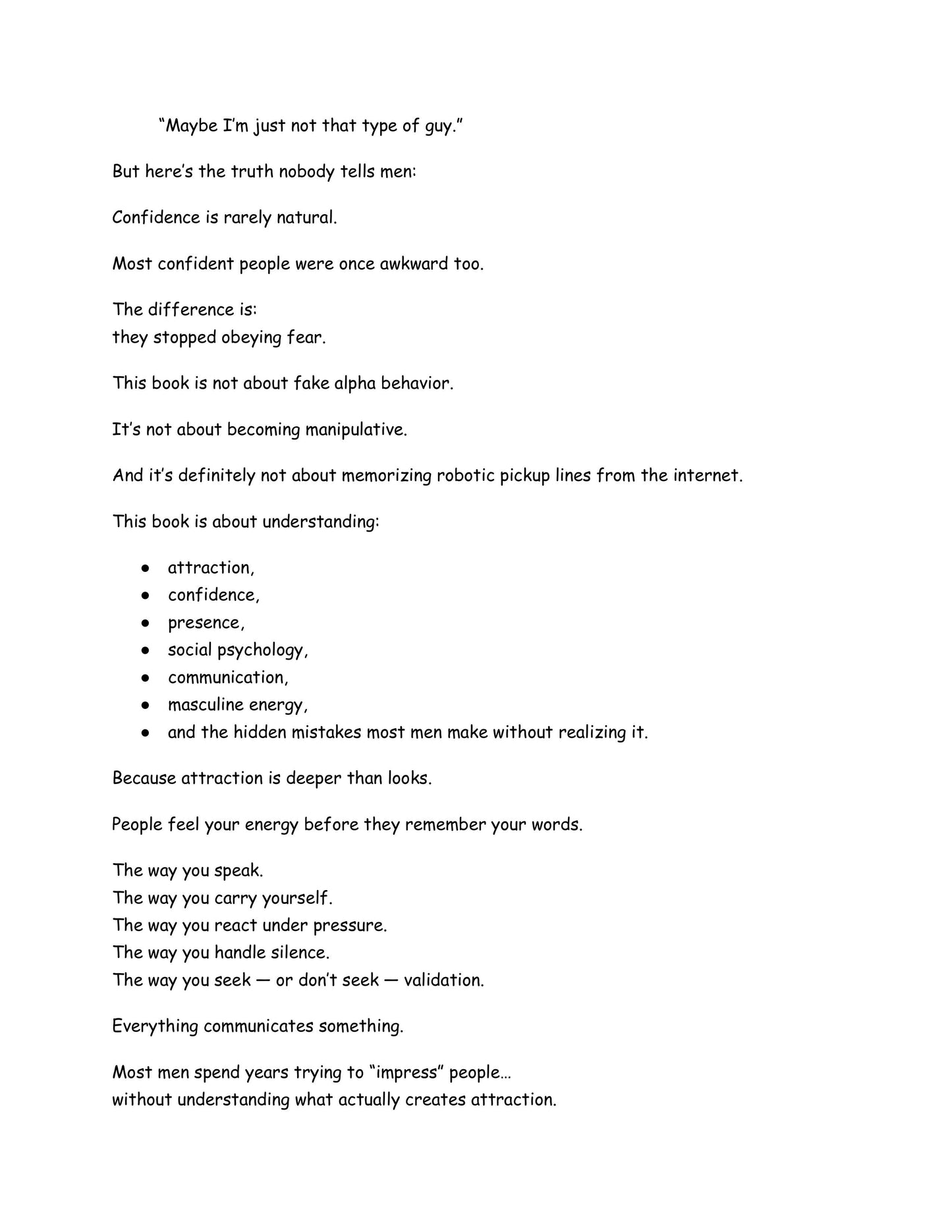 The Art Of Approaching: Confidence, Timing & Attraction