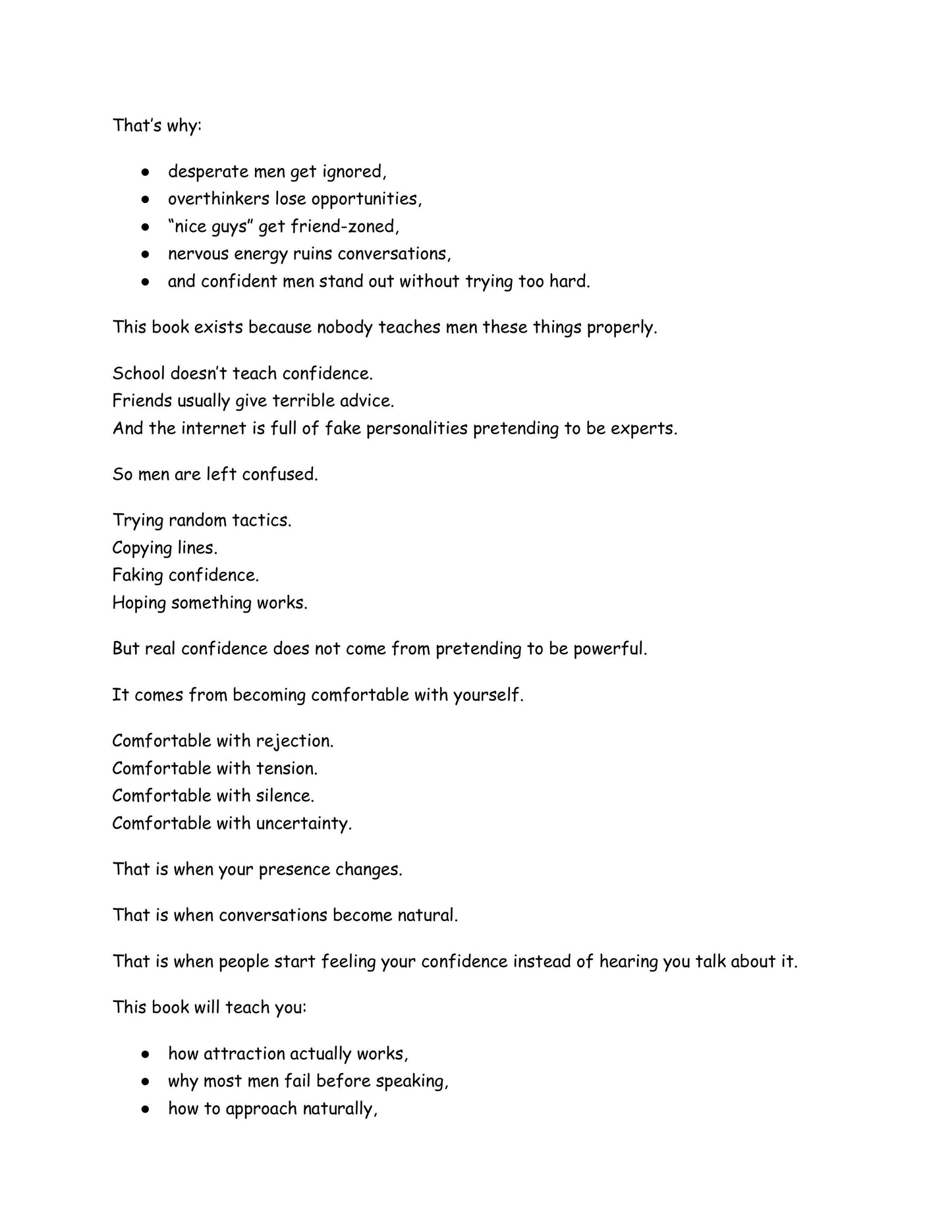 The Art Of Approaching: Confidence, Timing & Attraction