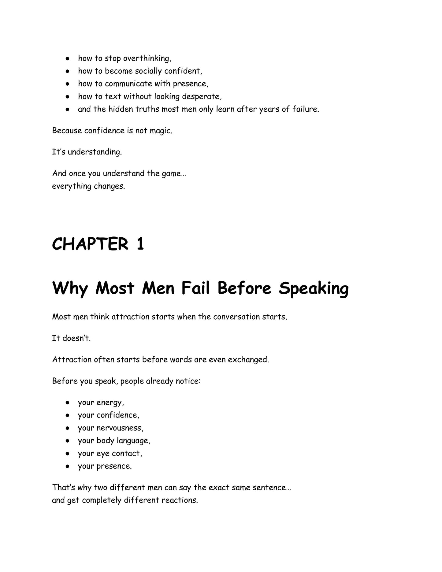 The Art Of Approaching: Confidence, Timing & Attraction