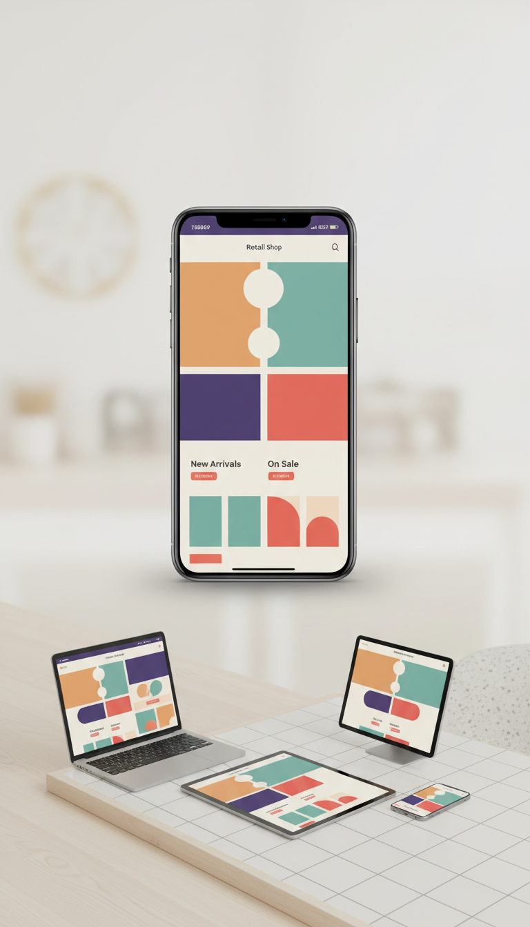 Retail Shop Website With Inventory Showcase